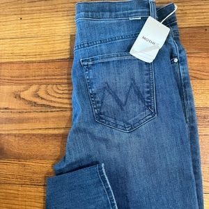 MOTHER denim jeans. tomcat ankle.  NWT.